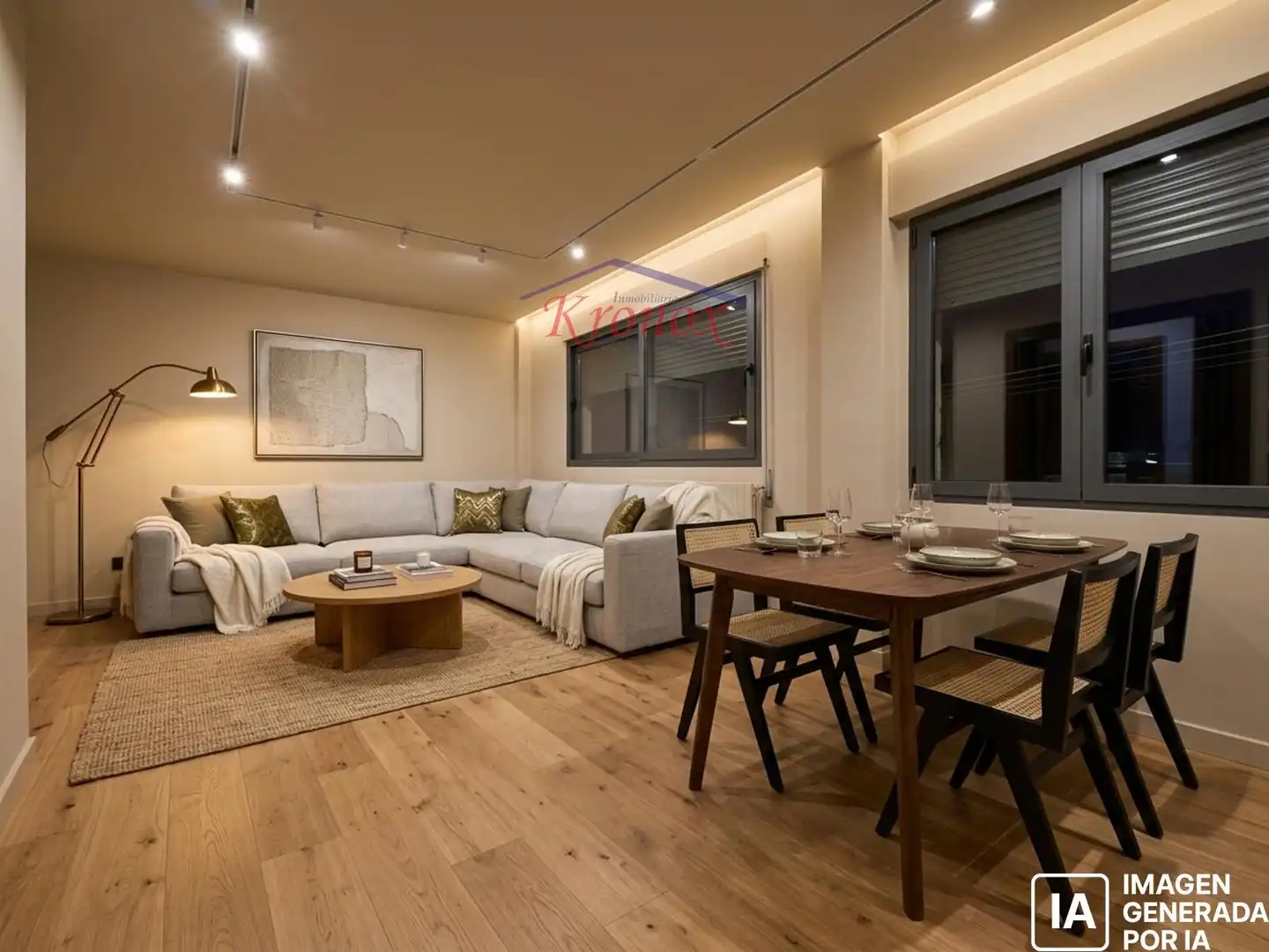 Sala de estar de Piso en venta en Madrid con Calefacción, Trastero y Amueblado