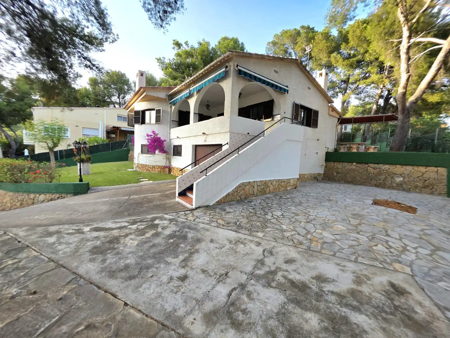 Exterior view of Houses for sale in Benicasim / Benicàssim  with Heating, Private garden and Terrace