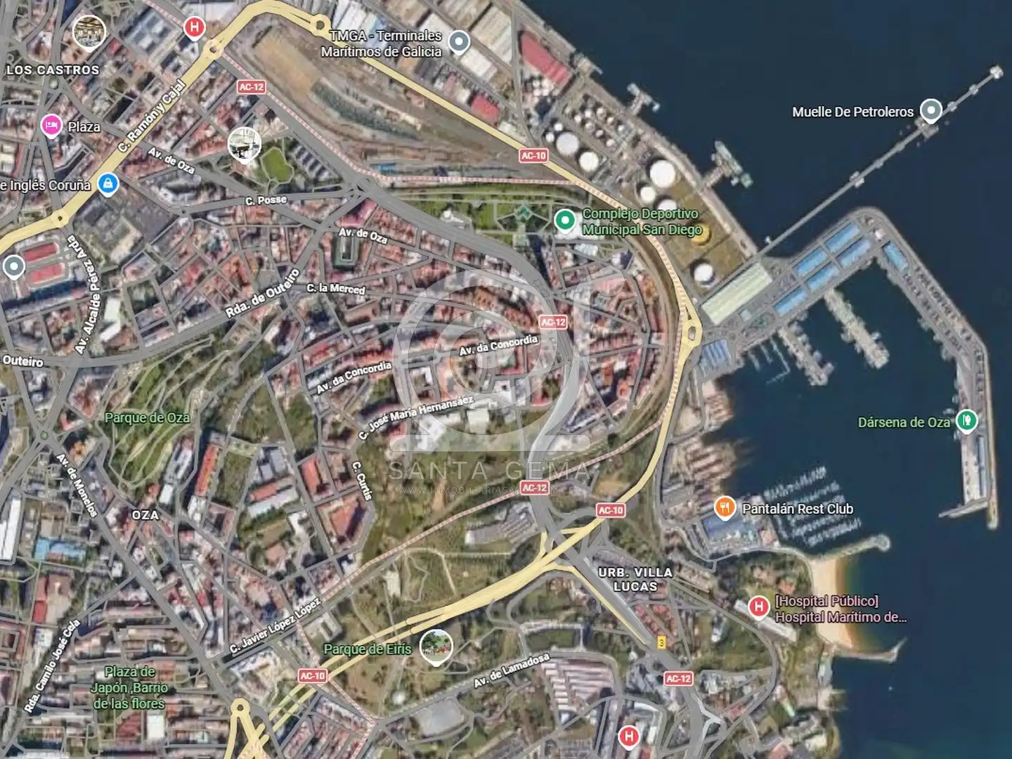 Vista exterior de Residencial en venta en A Coruña Capital 