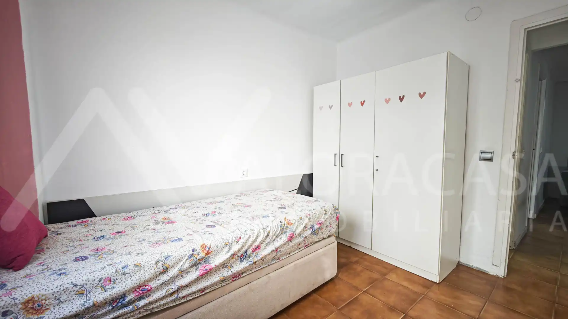 Bedroom of Flat for sale in Málaga