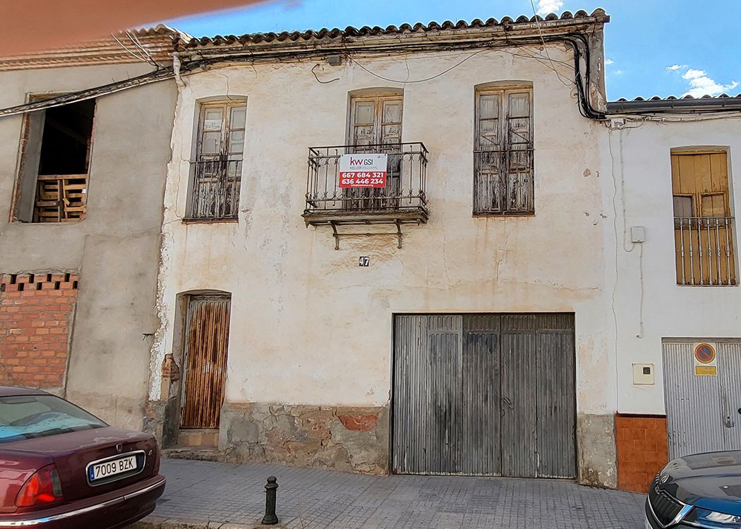 Exterior view of Single-family semi-detached for sale in Nerva