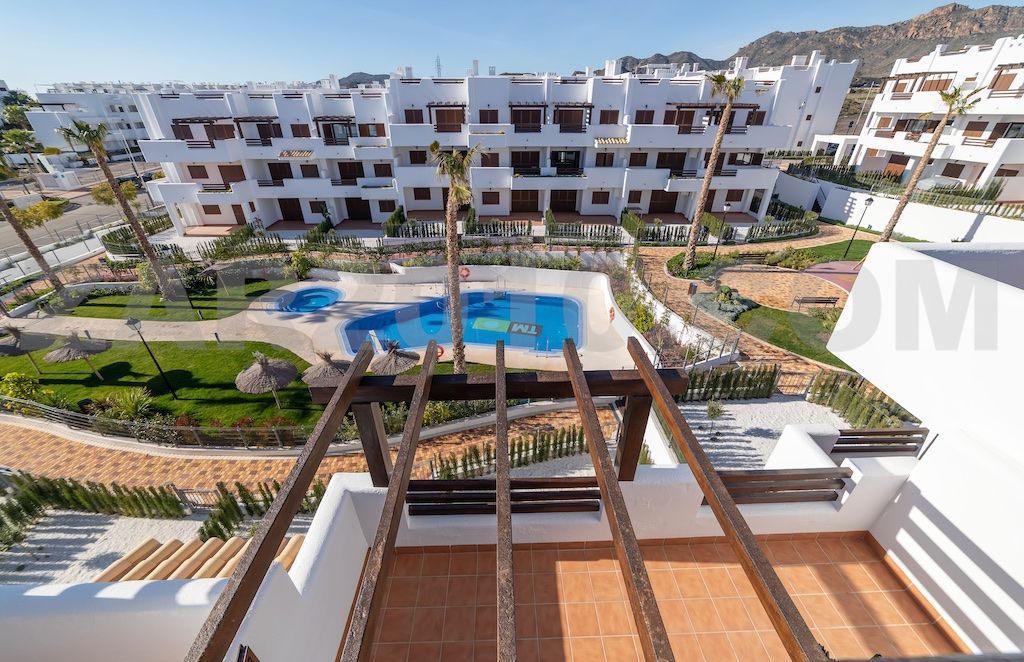 Vista exterior de Ático en venta en Pulpí con Aire acondicionado, Terraza y Trastero