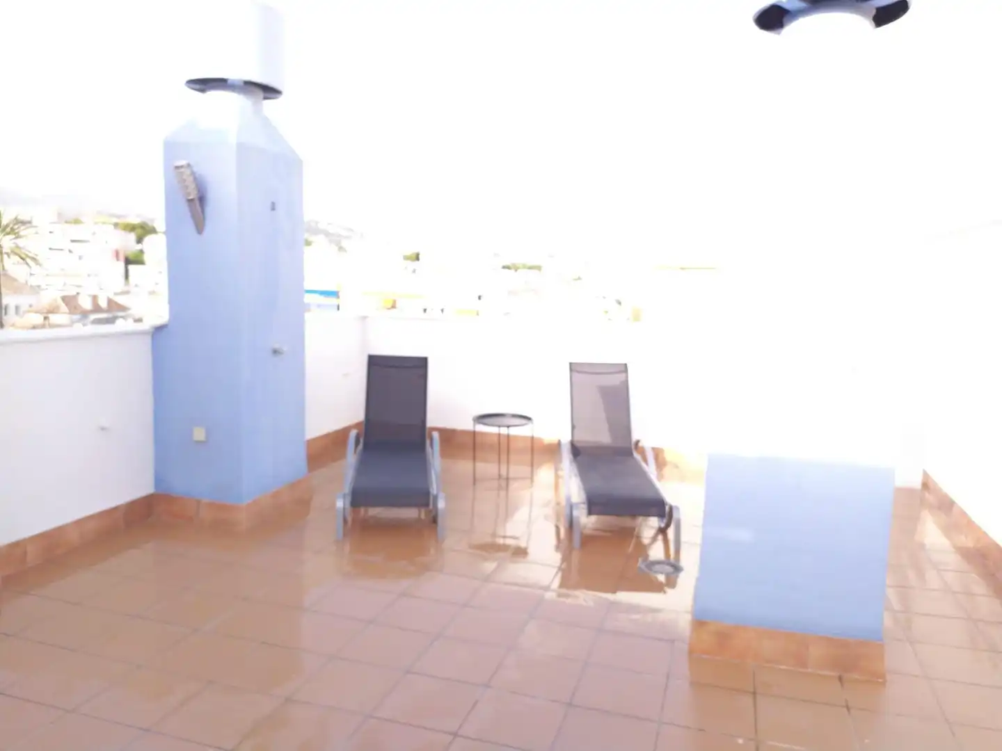 Terrasse von Dachboden zur Miete in Marbella