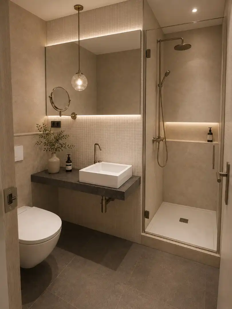 Baño de Ático en venta en Barcelona con Aire acondicionado, Calefacción y Parquet
