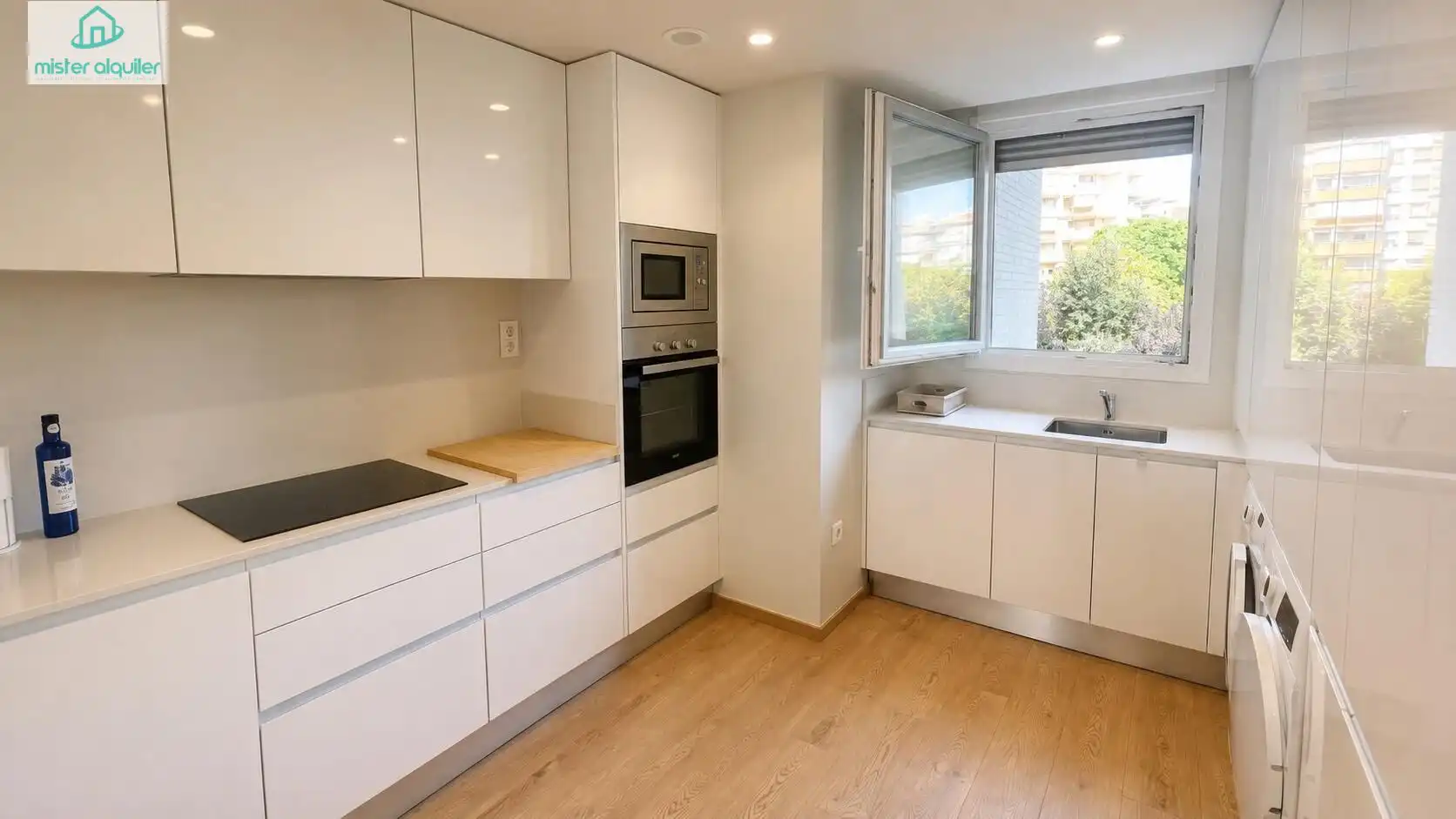 Kitchen of Apartments for rent in El Campello  with Air Conditioner, Heating and Private garden