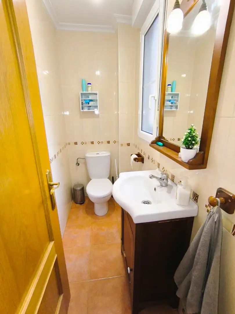 Bany de Casa o xalet en venda en Magaz de Pisuerga amb Calefacció, Jardí privat i Terrassa