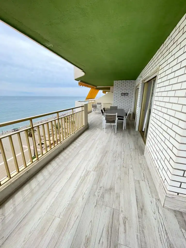 Terrace of Flat for rent in Fuengirola  with Air Conditioner, Heating and Private garden