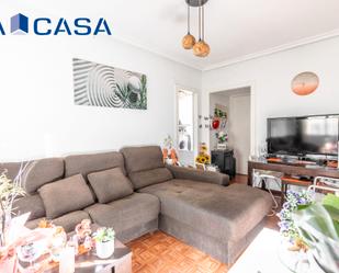 Living room of Attic for sale in  Madrid Capital  with Heating and Terrace