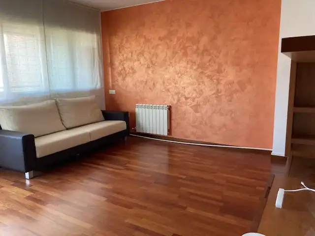 Sala d'estar de Pis en venda en Terrassa amb Calefacció, Parquet i Terrassa