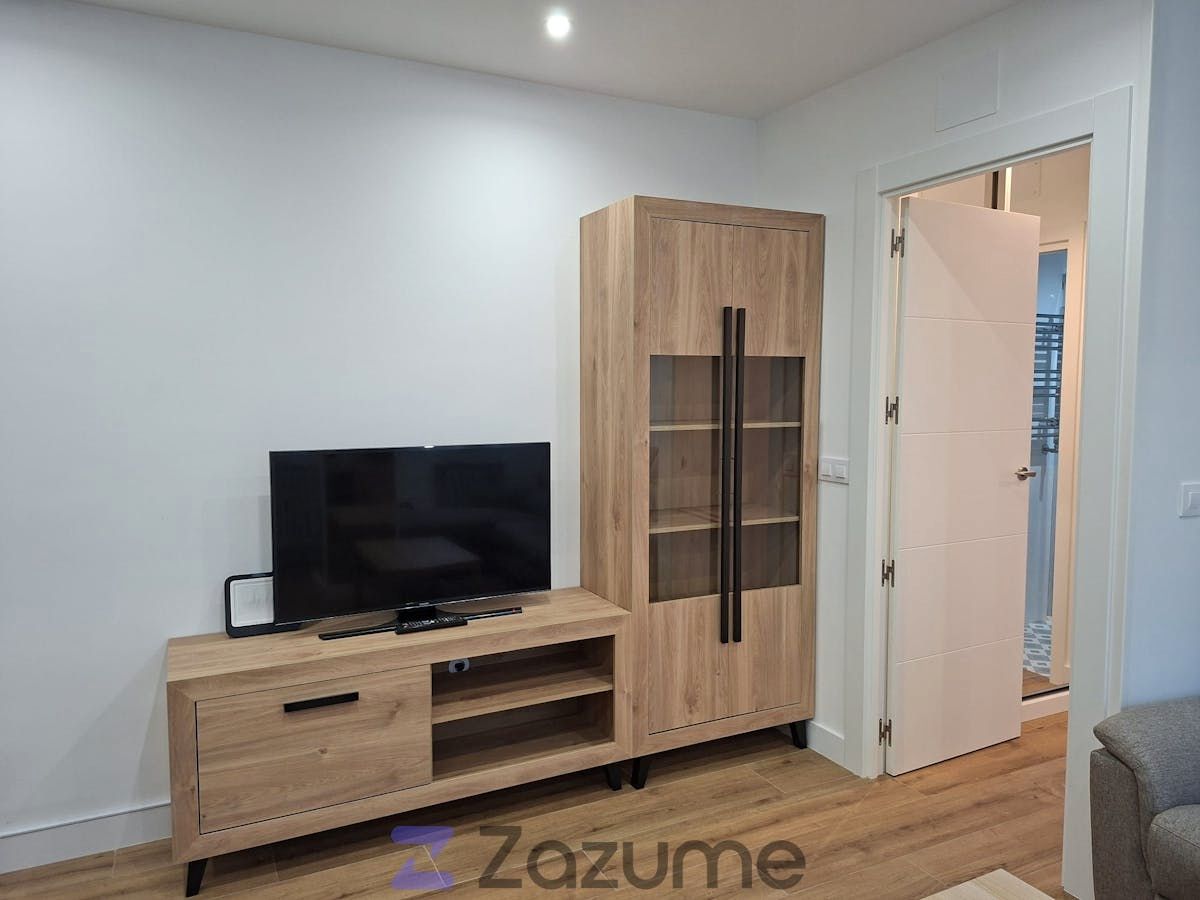 Living room of Flat for rent in Oviedo   with Heating, Storage room and Furnished