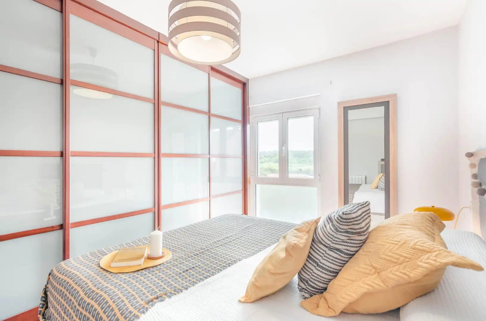 Bedroom of Flat for sale in Noreña  with Heating, Storage room and Furnished