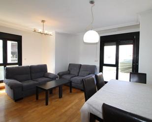 Living room of Flat to rent in Oviedo   with Heating, Parquet flooring and Terrace