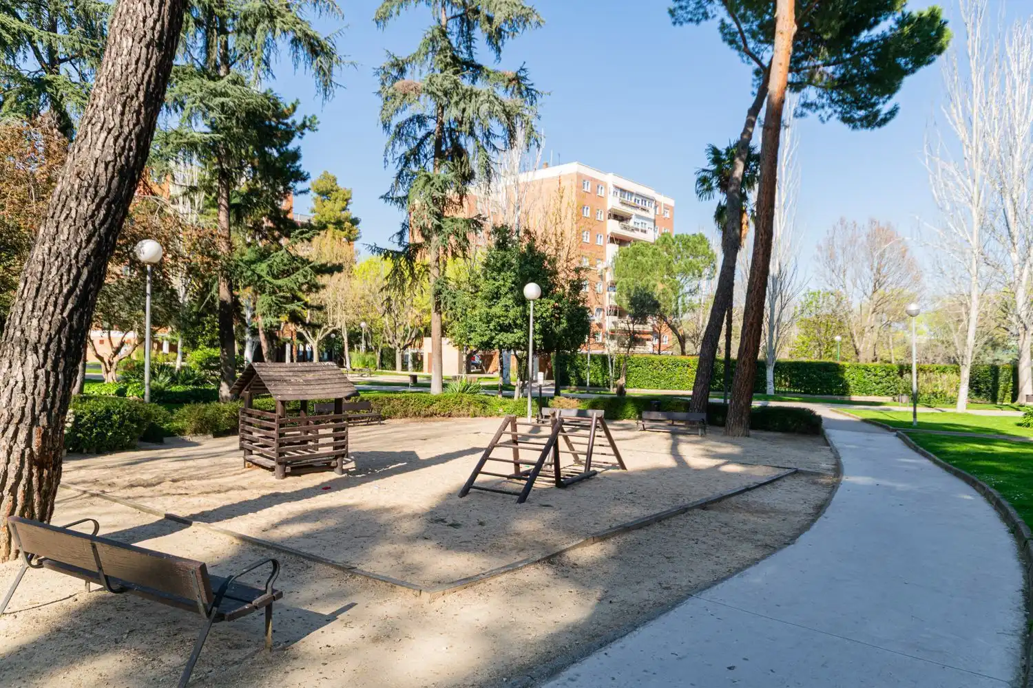Vista exterior de Piso en venta en Madrid con Aire acondicionado y Calefacción