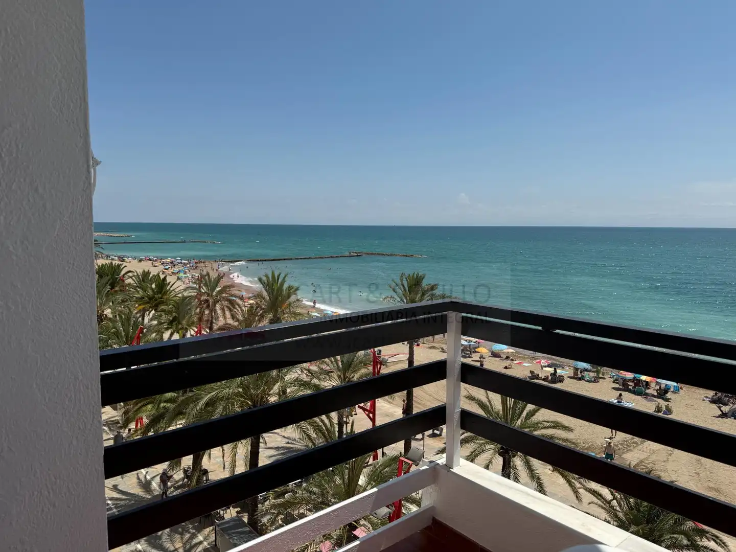 Bedroom of Flat for rent in Vinaròs  with Heating, Terrace and Furnished