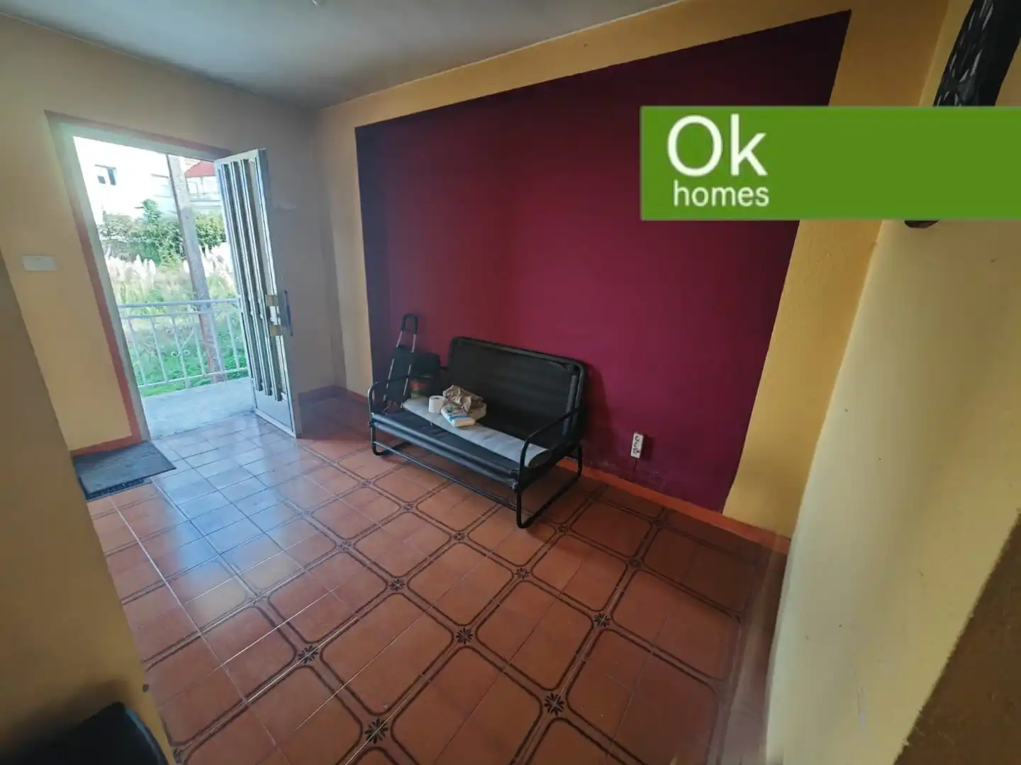 Sala de estar de Casa adosada en venta en A Coruña Capital  con Jardín privado