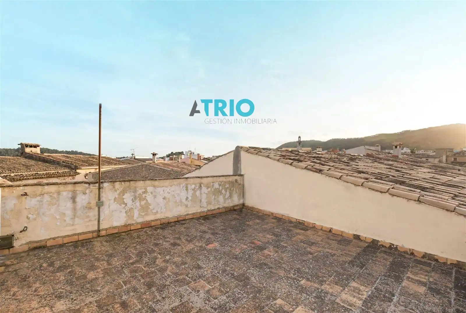 Terraza de Dúplex de alquiler en Alaró con Aire acondicionado, Calefacción y Parquet