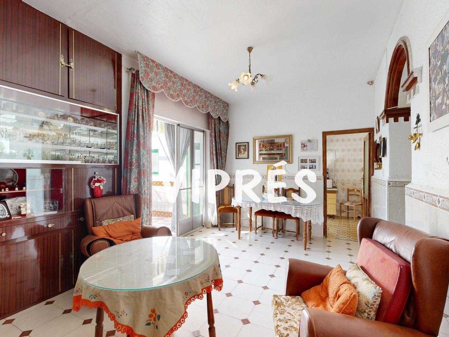 Living room of House or chalet for sale in Arroyo de San Serván  with Air Conditioner