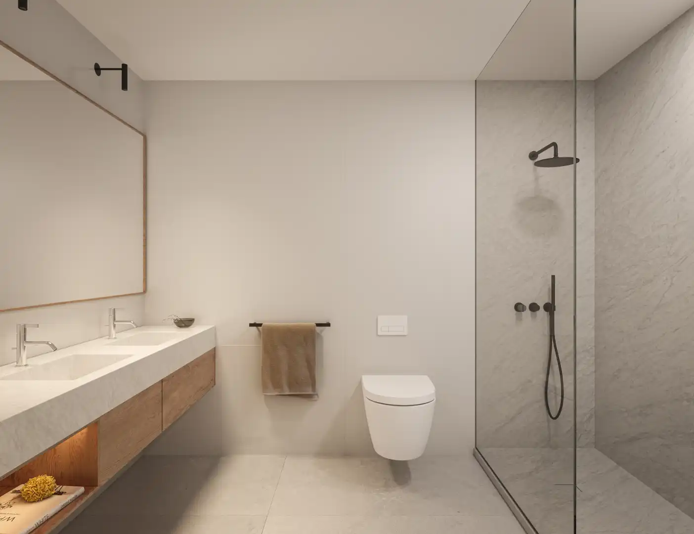Badezimmer von Wohnung zum Verkauf in Donostia - San Sebastián  mit Heizung, Terrasse und Ofen