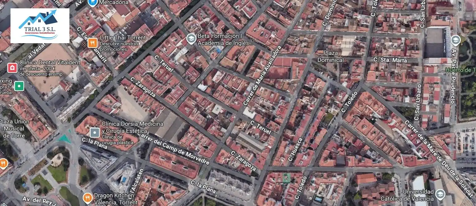 Vista exterior de Piso en venta en Torrent