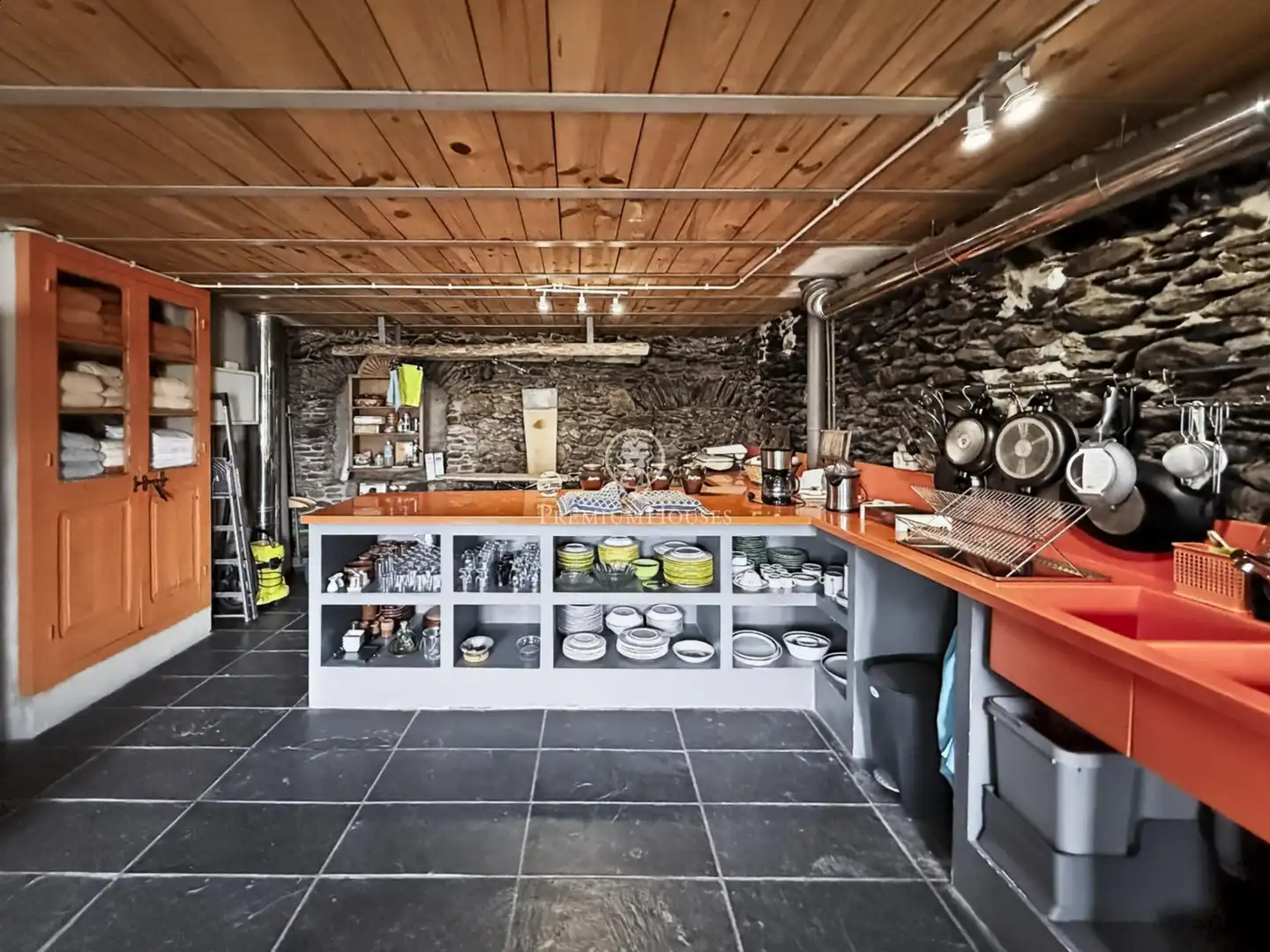 Cocina de Finca rústica en venta en Guils de Cerdanya con Calefacción, Jardín privado y Trastero