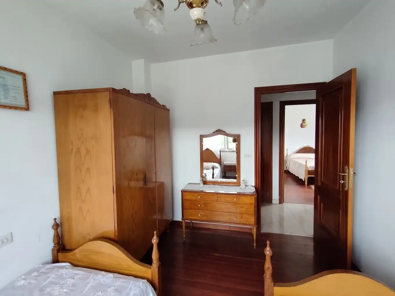 Habitación de Casa o chalet en venta en Lousame con Jardín privado, Trastero y Amueblado