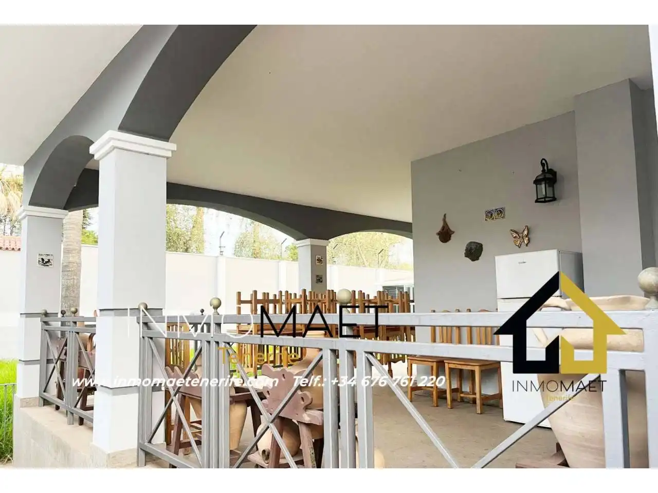 Terrassa de Casa o xalet en venda en Tacoronte amb Calefacció, Jardí privat i Terrassa