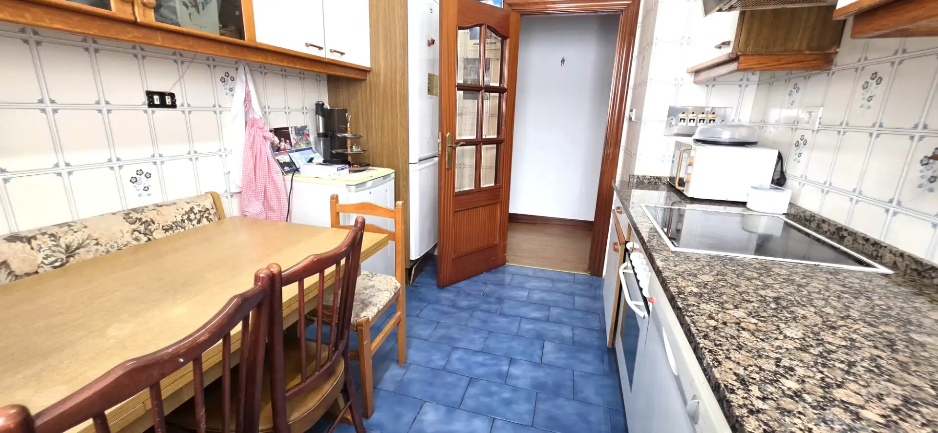 Kitchen of Flat for sale in Bilbao   with Storage room, Furnished and Oven