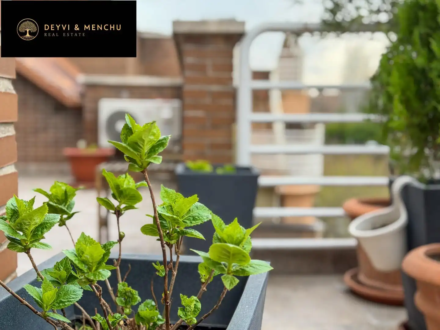 Terraza de Ático de alquiler en Pozuelo de Alarcón con Aire acondicionado, Jardín privado y Parquet