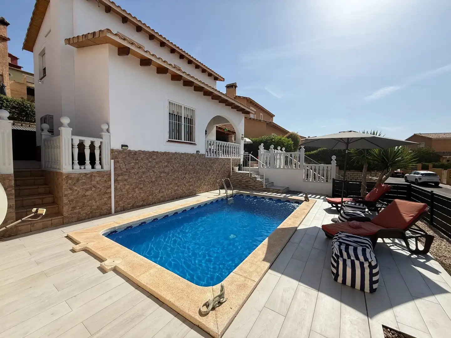Piscina de Casa o chalet en venta en Relleu con Aire acondicionado, Calefacción y Jardín privado