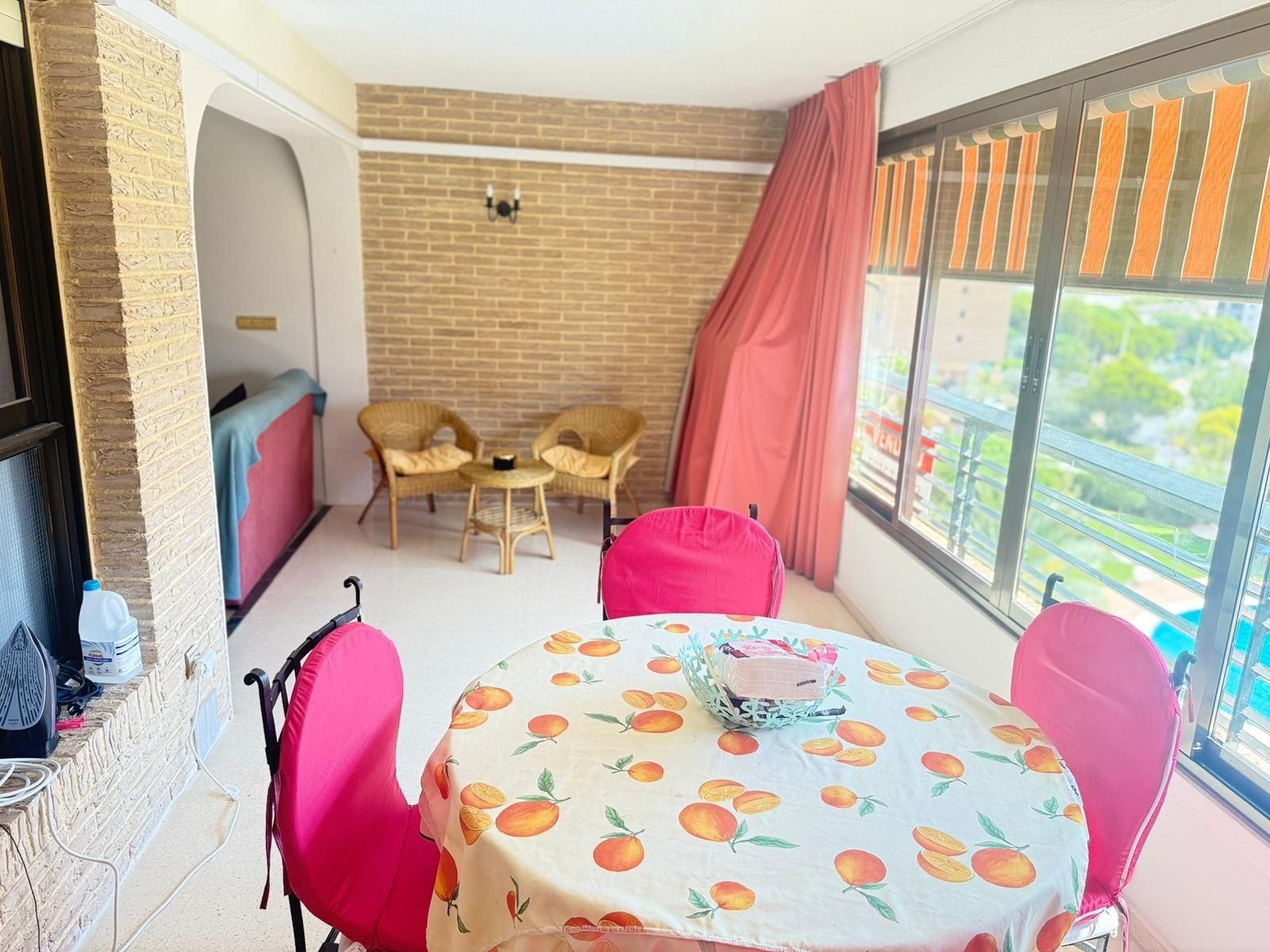 Terrassa de Apartament en venda en Benidorm amb Aire condicionat, Jardí privat i Terrassa