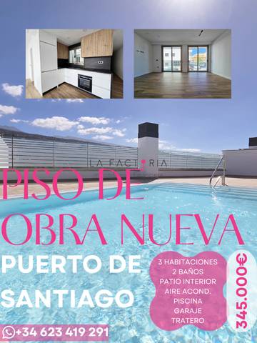 Piso en Venta en Puerto de Santiago