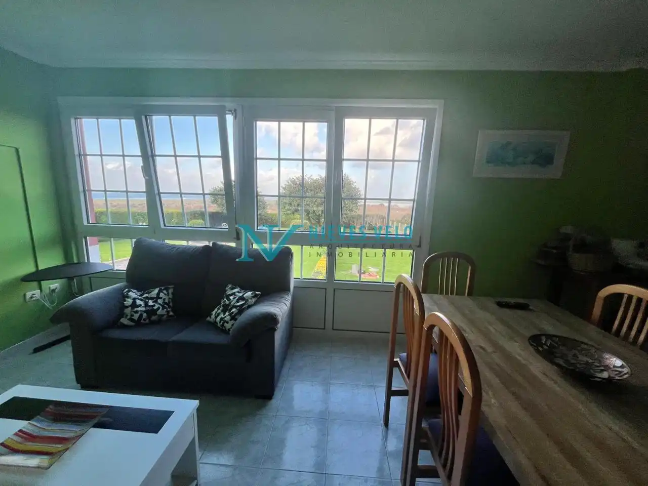 Esszimmer von Haus oder Chalet zum Verkauf in Carballo mit Heizung, Privatgarten und Möbliert