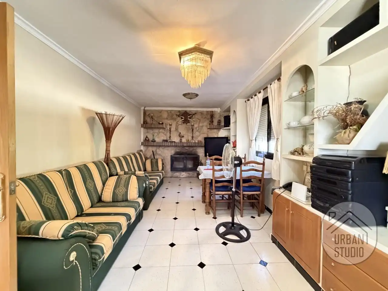 Living room of Houses for sale in Tibi  with Air Conditioner, Heating and Private garden