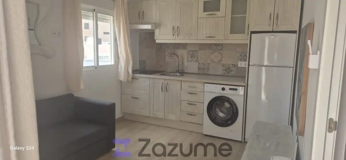 Cocina de Piso de alquiler en Arrecife con Terraza, Amueblado y Lavadora