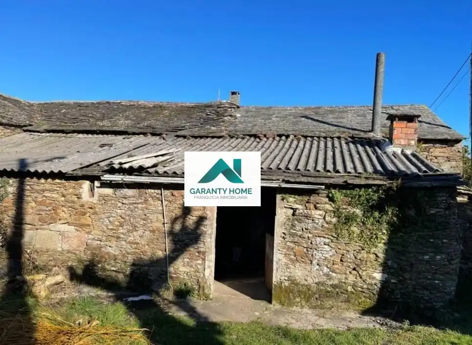 Vista exterior de Casa o chalet en venta en Aranga con Jardín privado