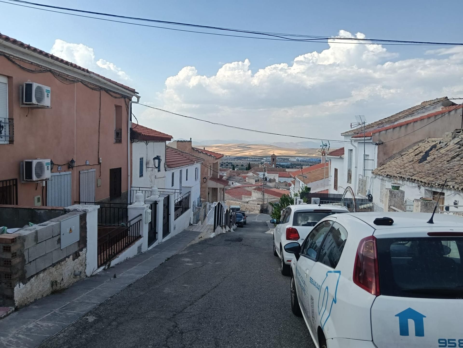 Exterior view of Single-family semi-detached for sale in Escúzar