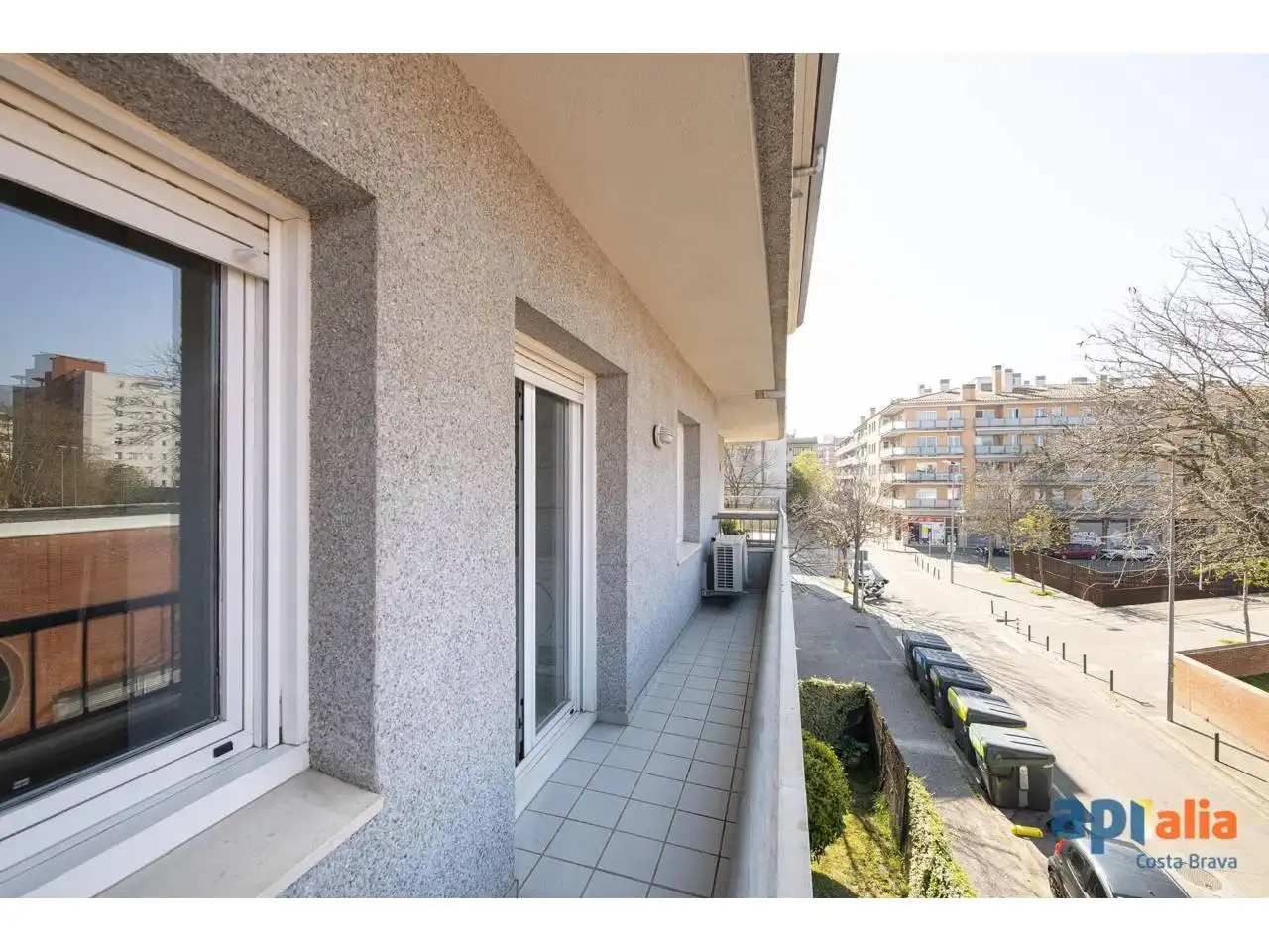 Balcony of Apartments for sale in Girona  with Air Conditioner, Heating and Terrace