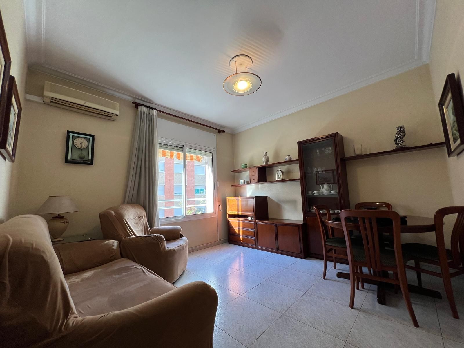 Living room of Flat for sale in  Barcelona Capital  with Heating