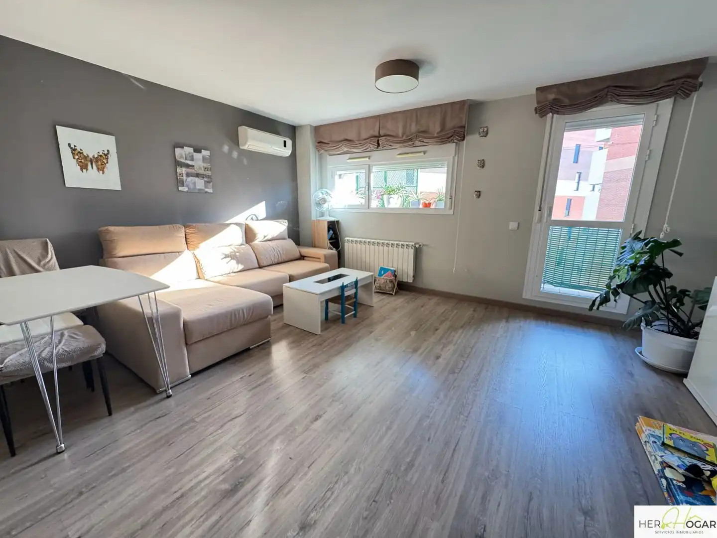 Sala de estar de Piso en venta en Santa María de Benquerencia
