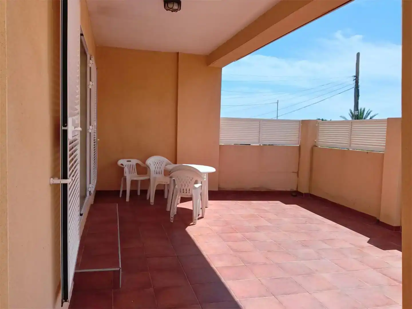 Terrassa de Casa adosada de lloguer en Cartagena amb Moblat i Balcó