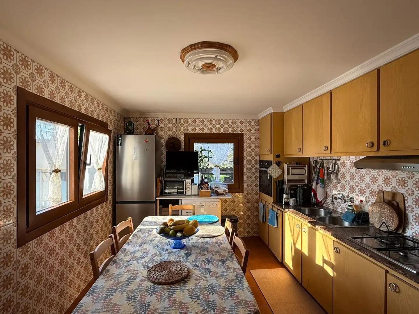 Kitchen of Houses for rent in Ferrol  with Private garden, Terrace and Furnished