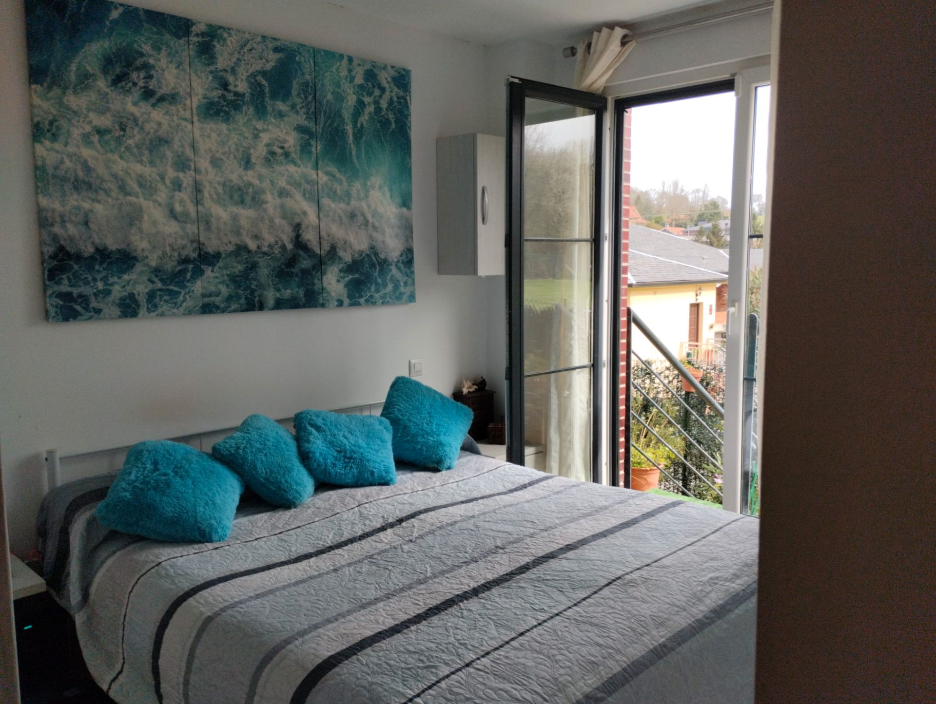 Bedroom of Flat for sale in Hazas de Cesto  with Heating, Private garden and Terrace