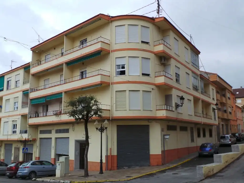 Vista exterior de Piso en venta en Ibi con Terraza
