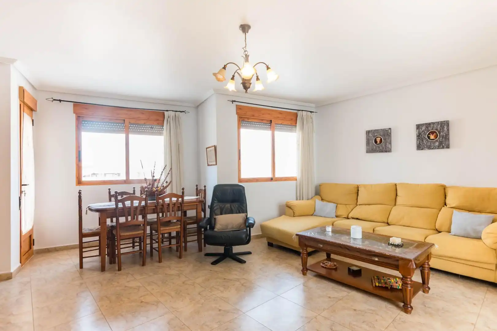 Sala d'estar de Pis en venda en Las Torres de Cotillas amb Aire condicionat, Calefacció i Terrassa