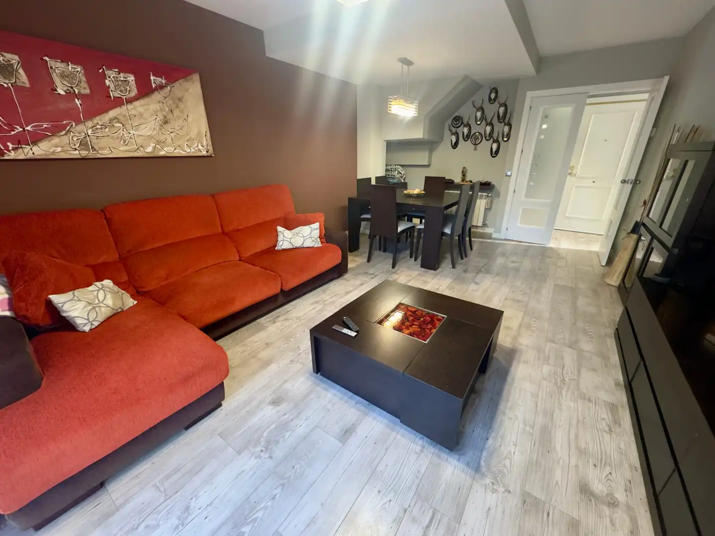 Sala de estar de Dúplex en venta en Torrejón de Ardoz con Calefacción, Jardín privado y Trastero