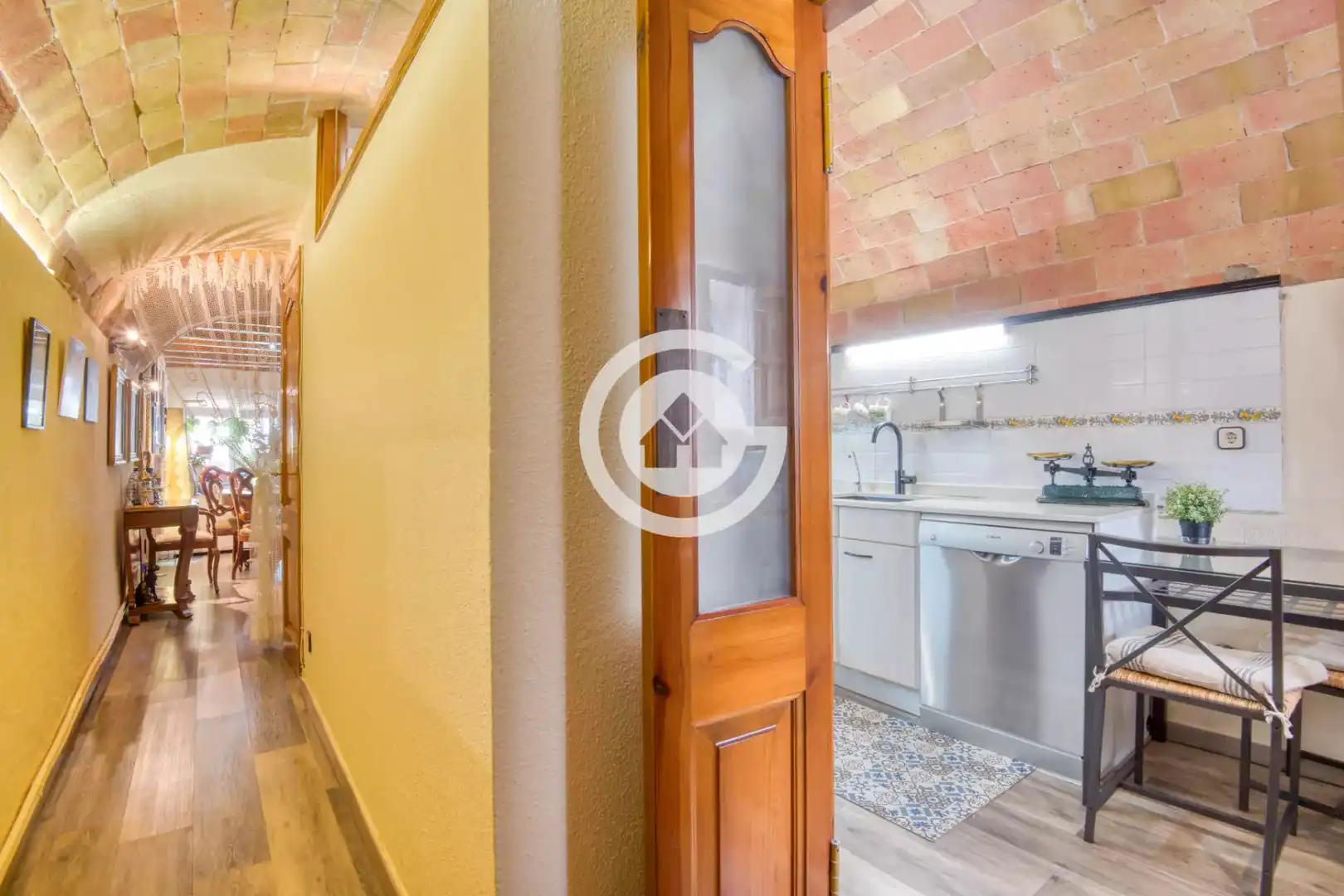 Cocina de Casa adosada en venta en Palafrugell con Calefacción, Parquet y Terraza