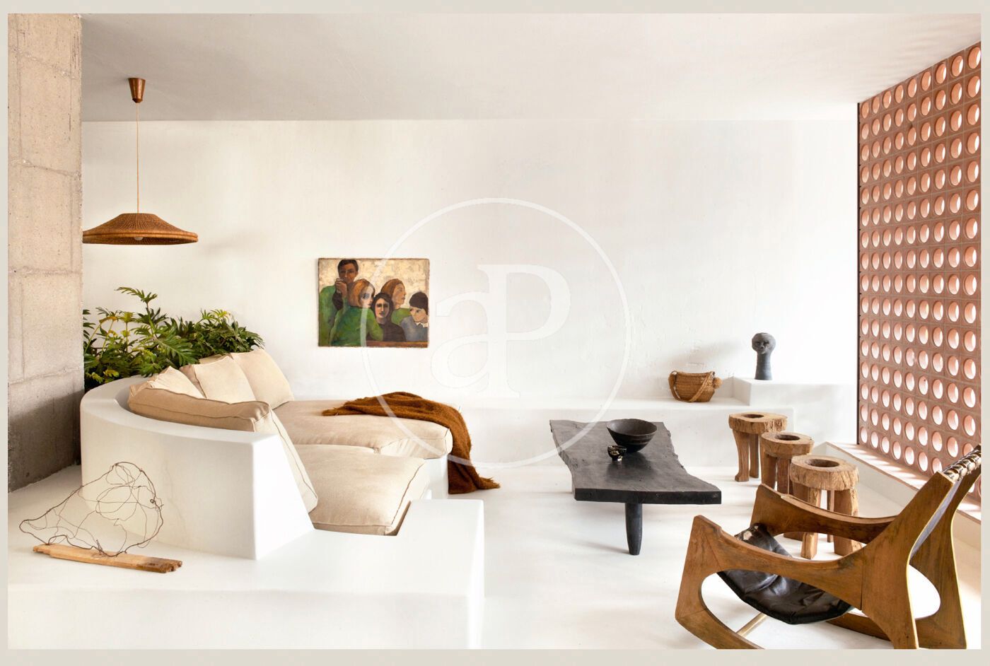 Living room of Flat for sale in  Barcelona Capital  with Heating, Terrace and Furnished