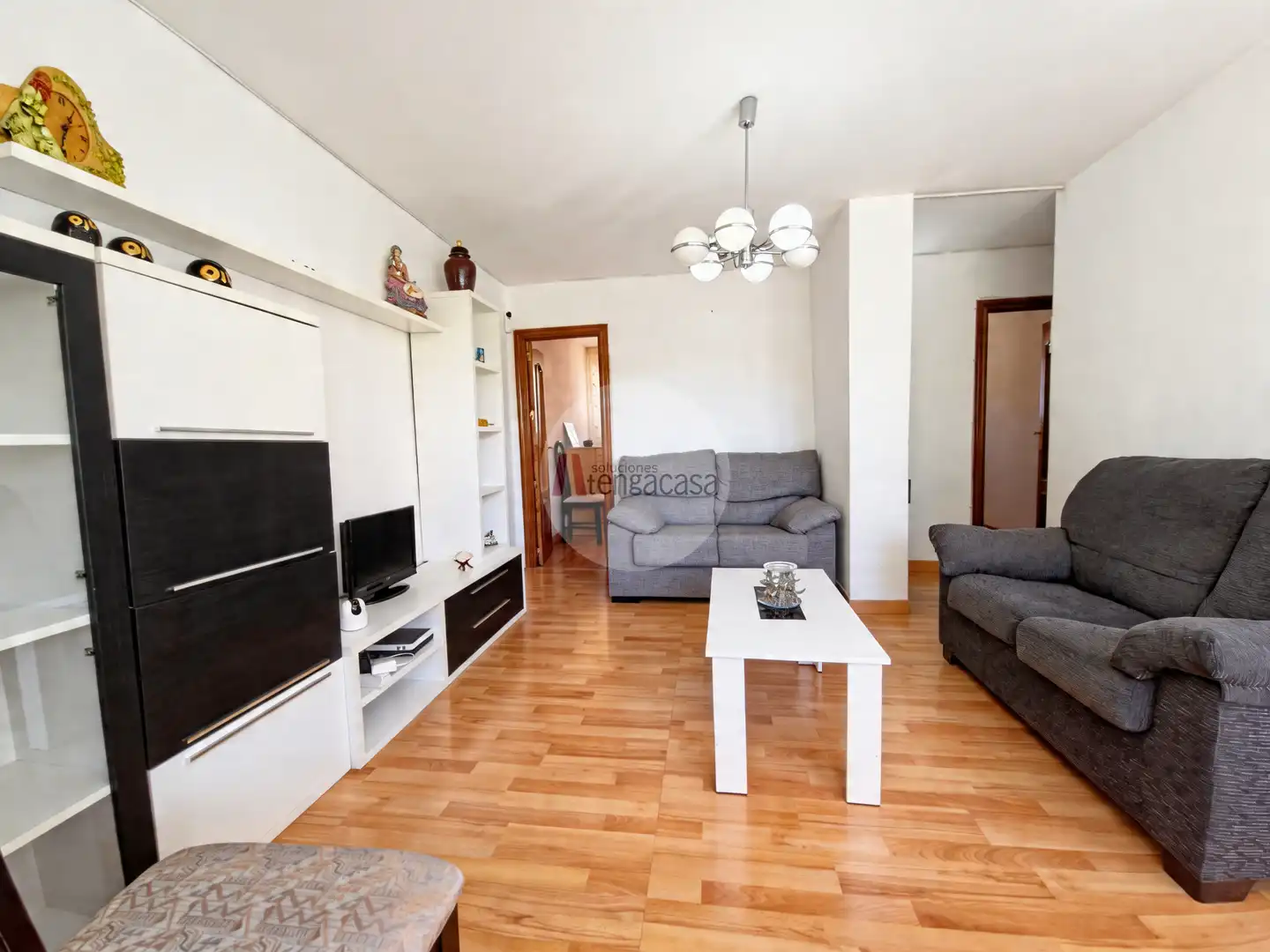 Sala de estar de Piso en venta en  Madrid Capital con Calefacción, Amueblado y Horno