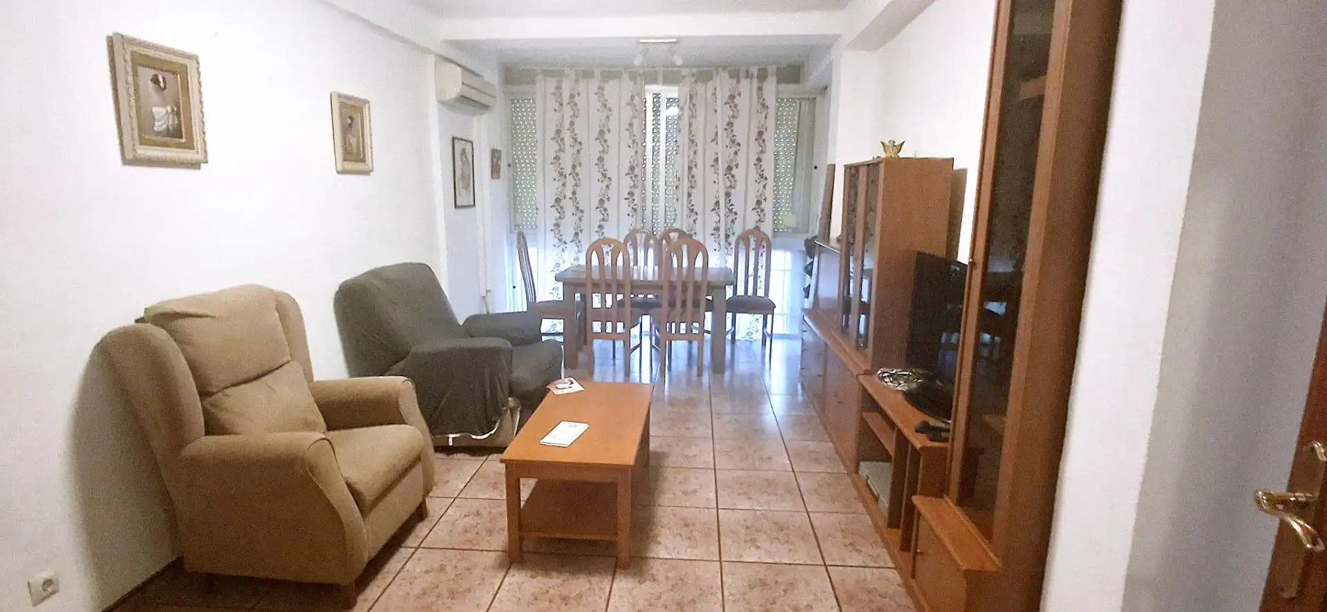 Sala de estar de Piso en venta en Cruz de Humilladero