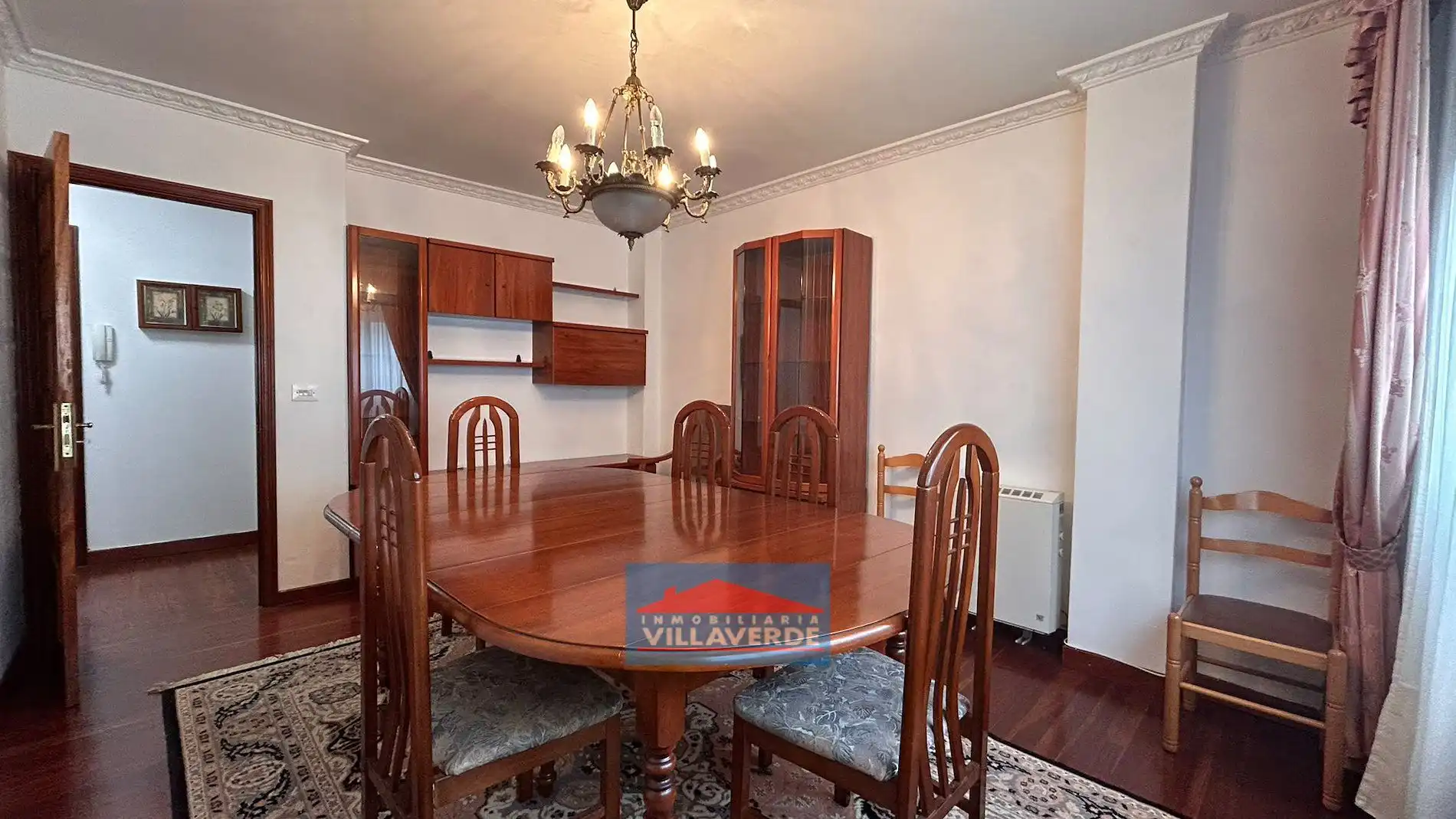 Dining room of Flat for sale in Cangas   with Heating, Parquet flooring and Storage room